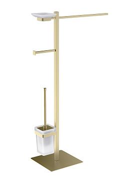 Стойка в ванную комнату Timo Selene 17085/17 золото матовое