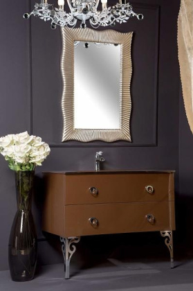 Тумба 100см*43,5 DARK BROWN (керам.моноблок) 830-100-DB Boheme Тумба 100см*43,5 DARK BROWN (керам.моноблок) 830-100-DB Boheme