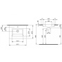 Раковина Bocchi Milano 1161-001-0126 белая Раковина Bocchi Milano 1161-001-0126 белая