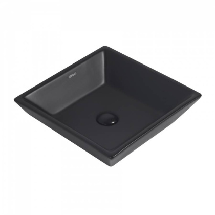 Раковина накладная ABBER Rechteck AC2214MB черная матовая Раковина накладная ABBER Rechteck AC2214MB черная матовая