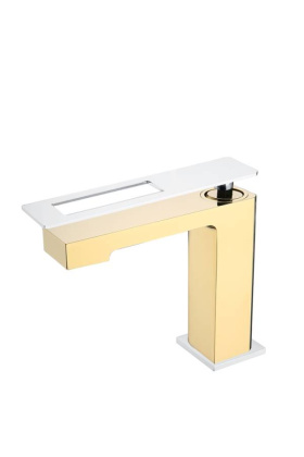 Смеситель Q для умыв. низ. GoldChrome_Комплект Смеситель Q для умыв. низ. GoldChrome_Комплект