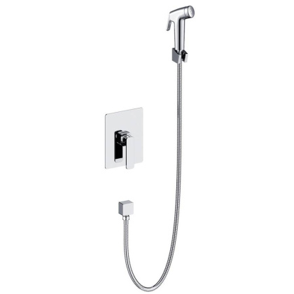 Смеситель Timo Torne 4359/00SM встроенный с гигиеническим душем, хром