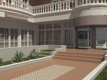 Подступенок SG906700N\3 Аллея бежевый  30*9,6*8 (уп/24шт), шт