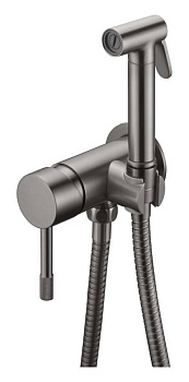 Смеситель гигиенический, Uno. Gun Metall Смеситель гигиенический, Uno. Gun Metall