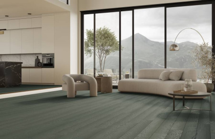 Кварцевый паркет Quartz Parquet Классик Дуб Средиземноморский, 409, 7/1,2 мм