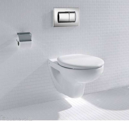 Подвесной унитаз Roca Victoria 34630300R без сиденья Подвесной унитаз Roca Victoria 34630300R без сиденья