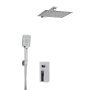 A16590 Встраиваемый комплект для душа с верхней душевой насадкой и лейкой Wasserkraft