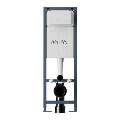 I012711.0151 ErgoFit инсталляция для подвесного унитаза с клавишей ErgoFit L пластик, хром глянец.