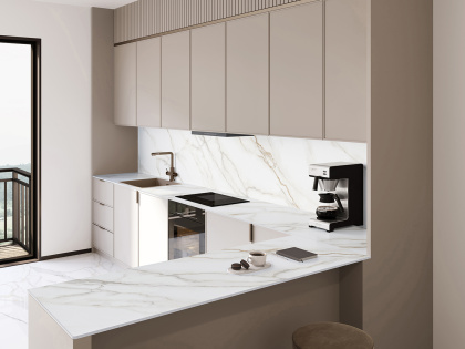 Керамогранит CALACATTA SUPREME 800х3200х12мм HONED