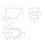 Биде напольное BelBagno SFERA-R BB2141B Биде напольное BelBagno SFERA-R BB2141B