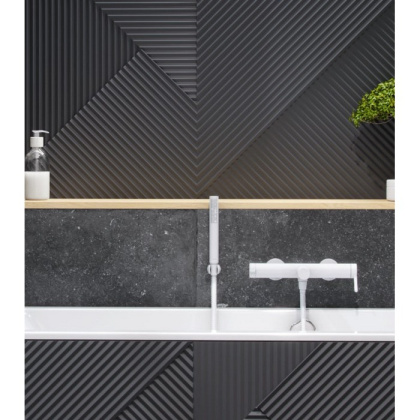 Душевой гарнитур точечный EXCELLENT Loka AREX.SET.023WH (белый мат) Душевой гарнитур точечный EXCELLENT Loka AREX.SET.023WH (белый мат)