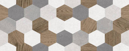 Плитка настенная Betonhome серый мозаика 20х50 (11шт/1.1м2),м2 Плитка настенная Betonhome серый мозаика 20х50 (11шт/1.1м2),м2