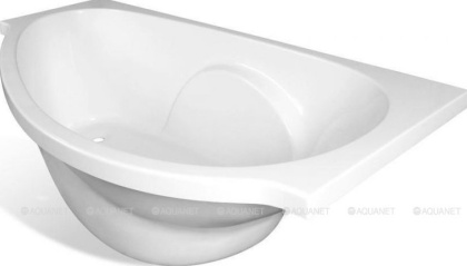 Ванна из искусственного мрамора Эстет Грация R 170x94