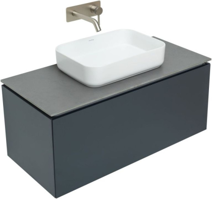 Тумба под раковину Allen Brau Infinity 100 1.21004.AM антрацит матовый Тумба под раковину Allen Brau Infinity 100 1.21004.AM антрацит матовый