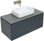 Тумба под раковину Allen Brau Infinity 100 1.21004.AM антрацит матовый Тумба под раковину Allen Brau Infinity 100 1.21004.AM антрацит матовый