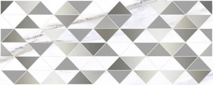 Декор Aria Fumo серый 20х50,шт. Декор Aria Fumo серый 20х50,шт.