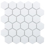 Керамическая мозаика Hexagon small White Matt 51x59, Geometry