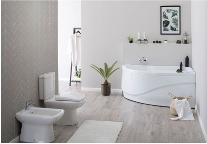 Акриловая ванна Aquanet Graciosa 150x90 R (с каркасом)