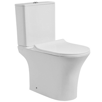 Безободковый унитаз-компакт Orange C01-000W Безободковый унитаз-компакт Orange C01-000W