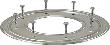 Фланец из нержавеющей стали, пакет вкл винты