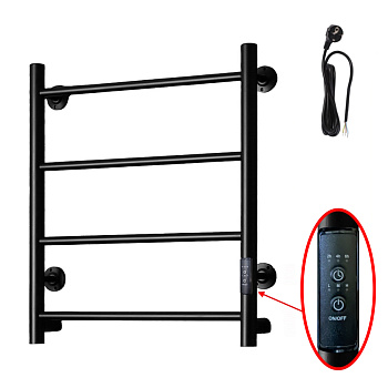 Полотенцесушитель Аспект Пэк сп 1 60х50 черный ВГП