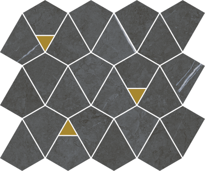 Мозаика 600110000945 Metropolis Вертекс Империал 25,8см*30см*9мм (1уп/12шт/0,924м2) матовый, шт Мозаика 600110000945 Metropolis Вертекс Империал 25,8см*30см*9мм (1уп/12шт/0,924м2) матовый, шт