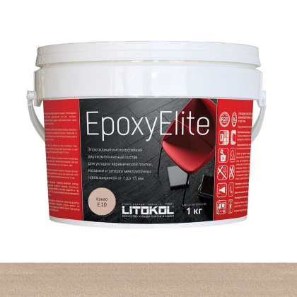 Затирка эпоксидная EPOXYELITE E.10 Какао  1кг