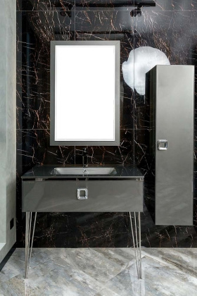 Пенал LUCIDO Глянцевый Графит 307005 772-GR Boheme Пенал LUCIDO Глянцевый Графит 307005 772-GR Boheme