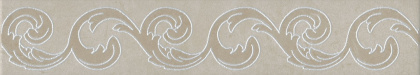 Бордюр OS\A159\SG1687 Монсанту бежевый светлый (7,2см*40,2см*8мм) (8шт/0,232м2) орнамент, шт