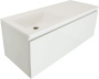 Тумба подвесная под умывальник Dallas Luxe 1150х482 левосторонняя 1 ящик (ШхГхВ) 1142х476х430