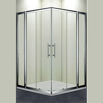 Душевой уголок RGW Hotel HO-311 110x110 профиль Хром стекло прозрачное