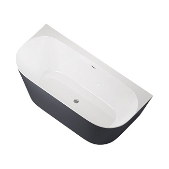 Акриловая ванна Allen Brau Priority 170x78 2.31003.20/AM белый глянец (панель антрацит), шт