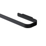 Вешалка для полотенец Func, 1,5х60х6,9 см, черная, A8F346422