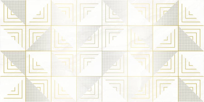 Декор OS\B195\34069 Mania белый 25*50,шт Декор OS\B195\34069 Mania белый 25*50,шт