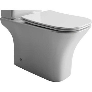 Напольная чаша унитаза ALFA Rimless