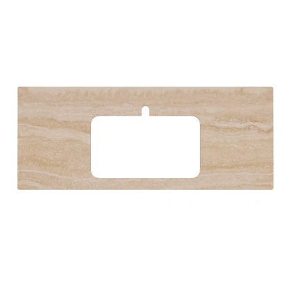 Столешница из керамогранита Риальто 120, бежевая, PL2.SG560420R\120