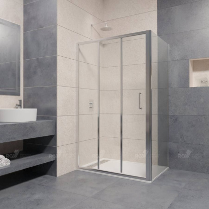 Душевой уголок RGW РА-73, 060873110-11, 110 х 100 см, стекла прозрачные, профиль хром Душевой уголок RGW РА-73, 060873110-11, 110 х 100 см, стекла прозрачные, профиль хром