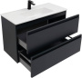 Тумба под раковину Allen Brau Eclipse 100 1.E1003.AM антрацит матовый Тумба под раковину Allen Brau Eclipse 100 1.E1003.AM антрацит матовый