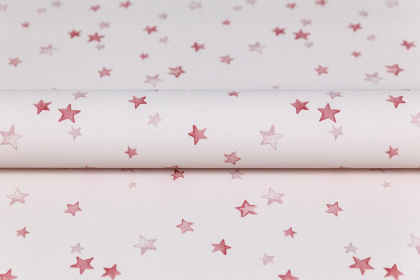 Обои виниловые Уик-энд мотив, розовый звезды