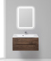Раковина из литьевого мрамора BelBagno BB900/450-LV-MR-AST Раковина из литьевого мрамора BelBagno BB900/450-LV-MR-AST