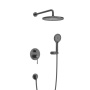 RELAX-DSET-IN Душевой комплект встраиваемый (смеситель встраиваемый, верхний душ, ручной душ со шлангом, штуцер с держателем), сатин RELAX-DSET-IN Душевой комплект встраиваемый (смеситель встраиваемый, верхний душ, ручной душ со шлангом, штуцер с держателем), сатин