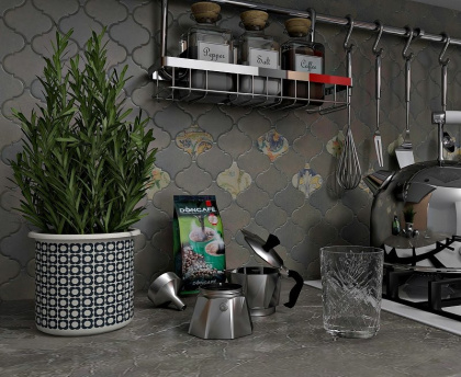 Декор OP\A164\65000 Арабески котто орнамент 6.5*6.5*7 (уп\26шт), шт