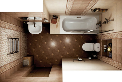 Вставка напольная AD\A242\SG9179 Вилла Флоридиана 7,2*7,2*7,8 (1кор/36шт), шт