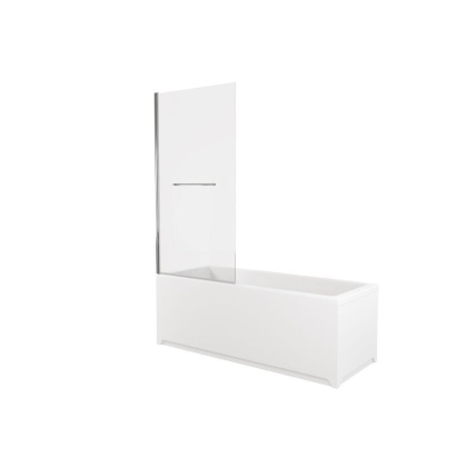 3.31023.00 PRIORITY, Шторка на борт 800мм (H=1500мм) стекло Optiwhite, Easyclean, хром (274701), шт