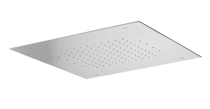 CZR-SDU1-50-01 Верхний душ встраиваемый с функцией дождя с хромотерапией 9 цветов и пультом управления, 500x500 мм Исполнение: Хром  CZR-SDU1-50-01 Верхний душ встраиваемый с функцией дождя с хромотерапией 9 цветов и пультом управления, 500x500 мм Исполнение: Хром