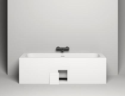 Ванна из искусственного камня Salini S-Sense Orlando Axis 190х80 103311G, глянцевая