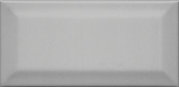 Плитка настенная 16054 Клемансо серый темный грань 7,4*15 (80шт/0,89м2), м2