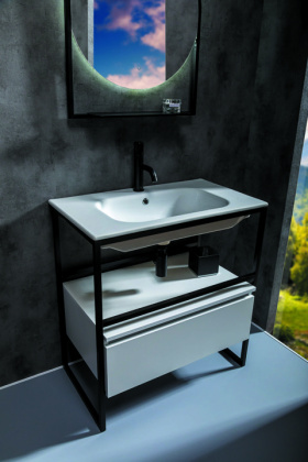 Ящик под консоль LOFT 80 белый, 1 полка 894-080-W Boheme Ящик под консоль LOFT 80 белый, 1 полка 894-080-W Boheme
