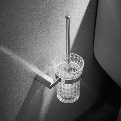 Ершик для унитаза, RG1700 Rose, Хром