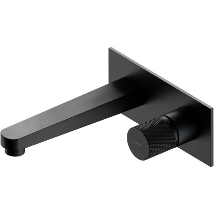 Смеситель для умывальника скрытого монтажа OMNIRES CONTOUR CT8015AT (антрацит)